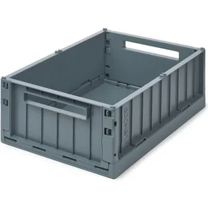 Liewood Caisse de rangement Weston L Whale blue pas cher