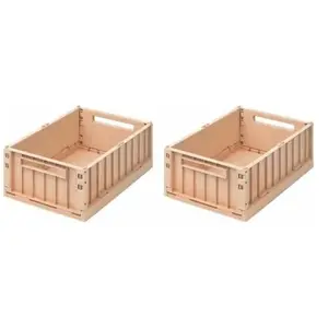 Liewood - Caisse pliable Weston M 2 pack Tuscany rose - Liewood pas cher
