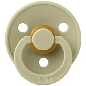 Bibs Fopspeen Latex Round 6-18mnd Khaki pas cher
