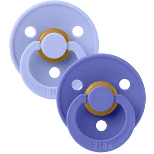 BiBs Fopspeen - Rond - 2 Stuks - 0-6 Mnd - Hush / Grape pas cher