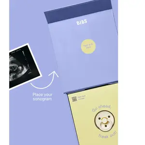 Coffret cadeau Bébé arrive BIBS écru TU pas cher