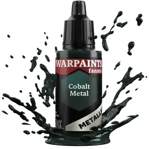 The Army Painter Warpaints Fanatic Metallic: Cobalt Metal Verf op wate...