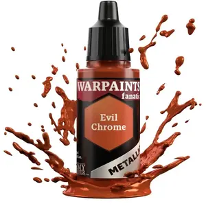 The Army Painter Warpaints Fanatic Metallic: Evil Chrome Verf op water...