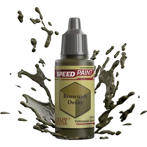 The Army Painter Speedpaint acrylverf Brownish Decay 18ml miniaturen.