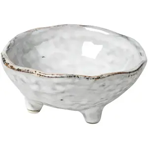 Broste Copenhagen Nordic Sand Servies kom op pootjes klein Ø8,5 x H3,5 cm Bowl with small feet pas cher