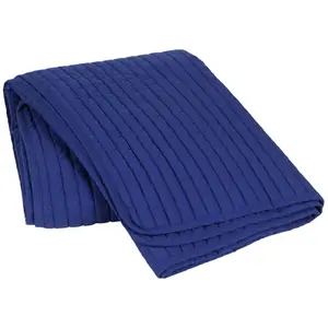 Plaids, jetés Broste Copenhagen SENA homme pas cher