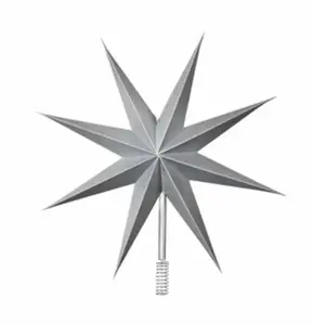 Kerst decoraties Broste Copenhagen DECO ETOILE 'TOP STJERNE' ZilverVendu parspartoo