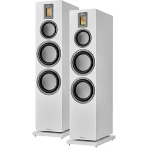 Enceintes colonne Audiovector QR7 SE Blanc satin pas cher