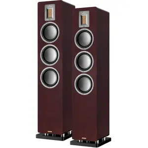 Enceintes colonne Audiovector QR5 SE Noyer foncé pas cher