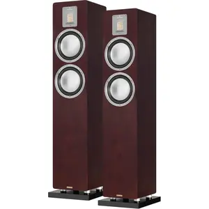 Enceintes colonne Audiovector QR3 SE Noyer foncé pas cher