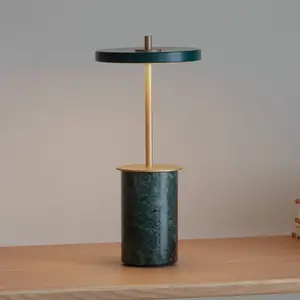 Umage Asteria Move Mini tafellamp green marble - Ø 12 x 26 cm