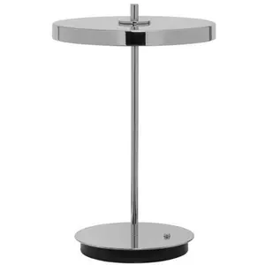 Umage Asteria Tafellamp LED Oplaadbaar Ø20 Polished Steel