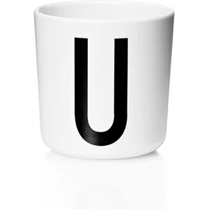 Design Letters - Gobelet en mélamine U pas cher