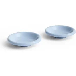 HAY - Barro Keramikschalen Ø20 cm - 2er-Pack (Hellblau), Saladier + bo... pas cher