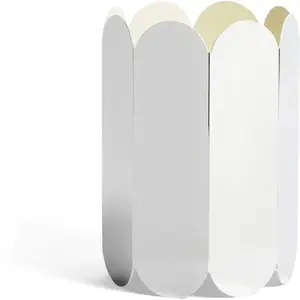 HAY, Vase, Vase ARCS argent??e (1 x, 1292946.10 l) pas cher