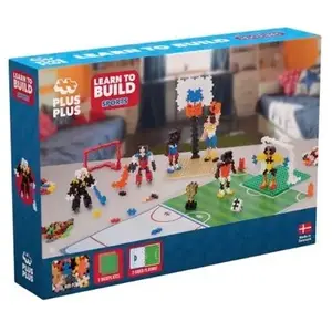 Jeu de construction Plus Plus Kit découverte Sport 600 pièces pas cher