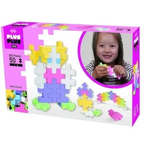 Kontiki Jeu de construction Plus Plus Midi Pastel 50 pièces pas cher