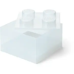 LEGO Autre Brique de rangement translucide - rose 5009342