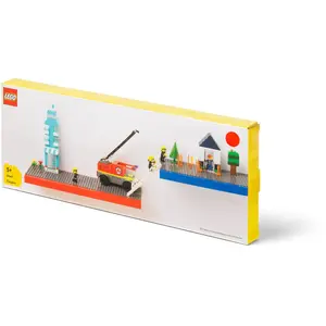 Default, Boîte à jouets, LEGO Shelf Red pas cher