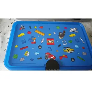 LEGO Iconic Sorteerkoffer - 26,7x17,8x6,6 cm - Blauw