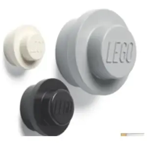 LEGO - Wandhaak Set van 3 Stuks - Kunststof - Multicolor pas cher