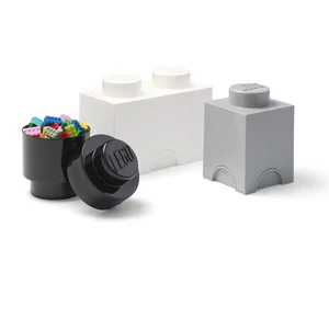Lego - Opbergbox Brick Set van 3 Stuks - Polypropyleen - Multicolor pas cher
