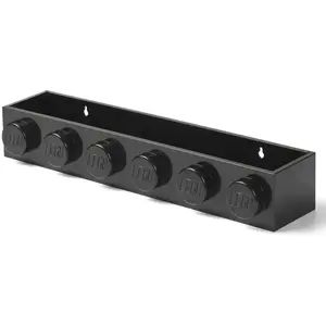 LEGO Autre Étagère en forme de brique longue - noire 5006614 pas cher