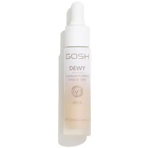 Gosh, Fond de teint, Copenhagen Dewy Foundation Drops 004 Fair - 15ml ... pas cher