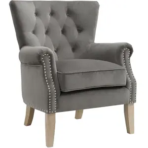 Dorel Chaise longue tapissée en tissu gris pas cher