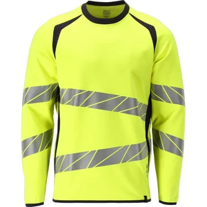 Comparateur de prix : Mascot Accelerate Multisafe Sweatshirt 21384-337 - hi-vis geel/donkermarine - L