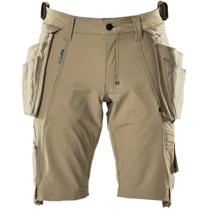 Comparateur de prix : Mascot Advanced Shorts met spijkerzakken 17149-311 - lichtkhaki - C62