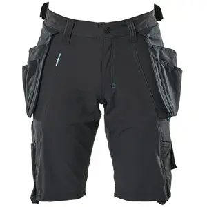 Mascot Advanced short - 17149-311 - afritsbare spijkerzakken - marine - maat C52 pas cher