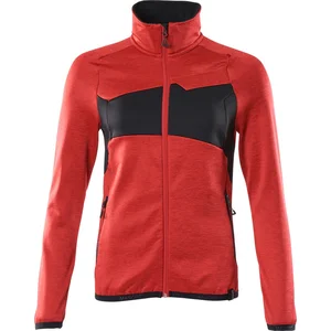 Mascot Accelerate Fleecetrui met rits 18153-316 - signaalrood/zwart - S pas cher