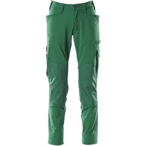 Mascot Accelerate Werkbroek Stretch Kniezakken 18079 - Mannen - Groen - 54 pas cher