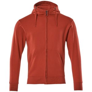 Mascot Crossover Capuchontrui met rits 51590-970 - Rood - 3XL pas cher