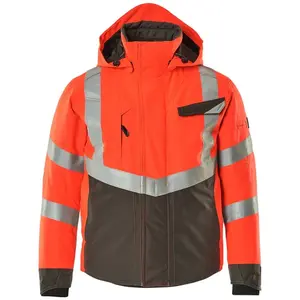 Comparateur de prix : Mascot Safe Supreme Winterjas 15535-231 - hi-vis rood/donkerantraciet - 2XL