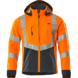 Mascot Safe Supreme Softshell jas 15502-246 - hi-vis oranje/donkermarine - M pas cher
