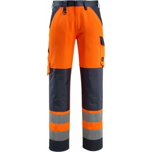 Comparateur de prix : Mascot Safe Light Broek met kniezakken 15979-948 - hi-vis oranje/donkermarine - C50 - 76