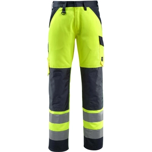 Comparateur de prix : Mascot Safe Light Broek met kniezakken 15979-948 - hi-vis geel/donkermarine - C46 - 82