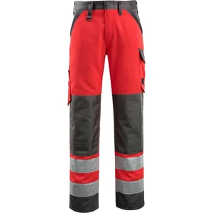 Mascot Safe Light Broek met kniezakken 15979-948 - hi-vis rood/donkerantraciet - C52 - 82 pas cher