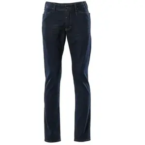 Mascot Frontline Jeans 15379-869 - gewassen donkerblauw denim - W31/L32 pas cher