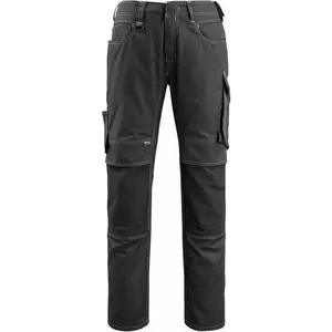 Mascot Unique Broek met kniezakken 12779-442 - Zwart - C64 - 82 pas cher
