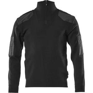 Mascot Frontline Gebreide trui met korte rits 17205-939 - Zwart - L pas cher