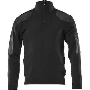 Mascot Frontline Gebreide trui met korte rits 17205-939 - Zwart - M pas cher