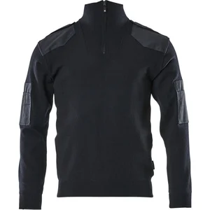 Mascot Frontline Gebreide trui met korte rits 17205-939 - donkermarine - XL pas cher