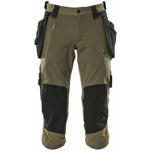 Mascot Advanced Driekwart broek met spijkerzakken 17049-311 - mosgroen - C42 pas cher