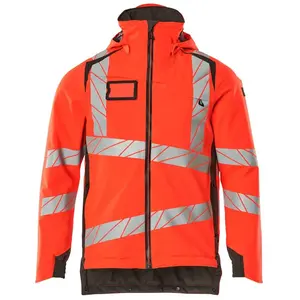 Comparateur de prix : Mascot Accelerate Safe Winterjas 19035 - Mannen - Rood/Antraciet - 4XL