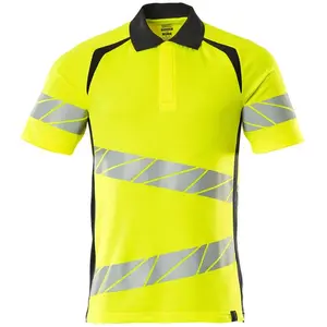 Comparateur de prix : Mascot Accelerate Safe Poloshirt 19083-771 - hi-vis geel/donkermarine - XL