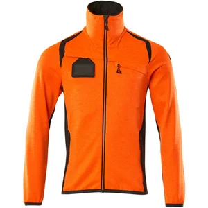 Mascot Accelerate Safe Fleecetrui met rits 19403-316 - hi-vis oranje/donkerantraciet - M pas cher