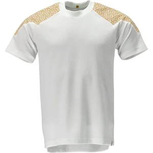 Comparateur de prix : Mascot Food & Care T-shirt, met korte mouwen 20082-933 - wit/kerriegeel - XS